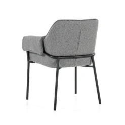 Fauteuil Tony Bouclé - Grijs (showroom model) - Loft24.nl