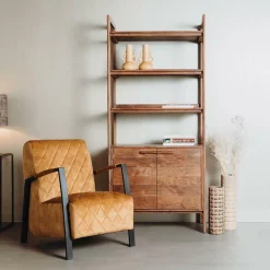 Fauteuil Villa Velvet - Geel - Loft24.nl