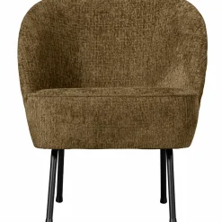 Fauteuil Vogue Structure Velvet - Brass - Loft24.nl