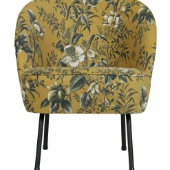 Fauteuil Vogue Velvet Fluweeel - Poppy Mosterd - Loft24.nl