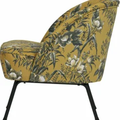 Fauteuil Vogue Velvet Fluweeel - Poppy Mosterd - Loft24.nl