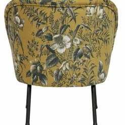 Fauteuil Vogue Velvet Fluweeel - Poppy Mosterd - Loft24.nl