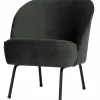 Fauteuil Vogue Velvet Fluweeel - Zwart - Loft24.nl