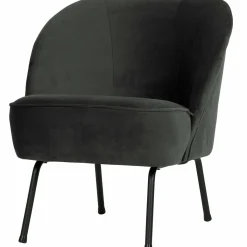 Fauteuil Vogue Velvet Fluweeel - Zwart - Loft24.nl