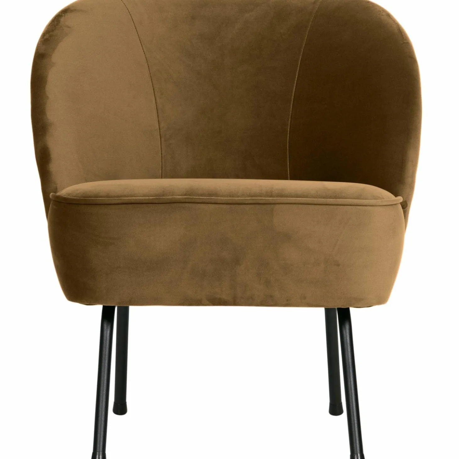 Fauteuil Vogue Velvet Fluweeel - Honinggeel - Loft24.nl