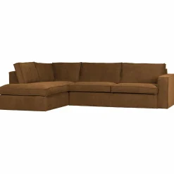 Freddie hoekbank links brons - Loft24.nl