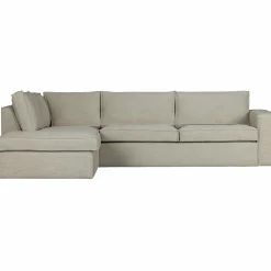 Freddie hoekbank links naturel - Loft24.nl