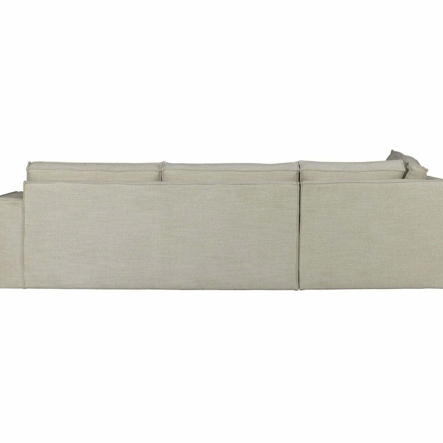 Freddie hoekbank links naturel - Loft24.nl