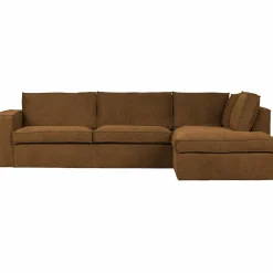 Freddie hoekbank rechts brons - Loft24.nl