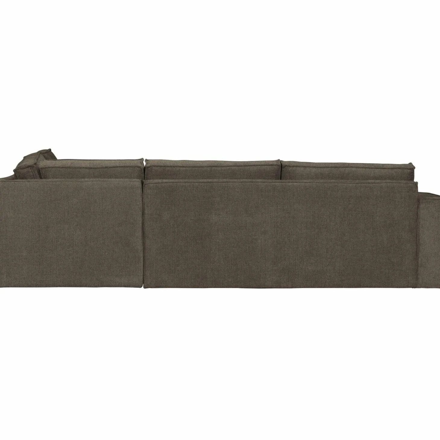 Freddie hoekbank rechts bruin - Loft24.nl