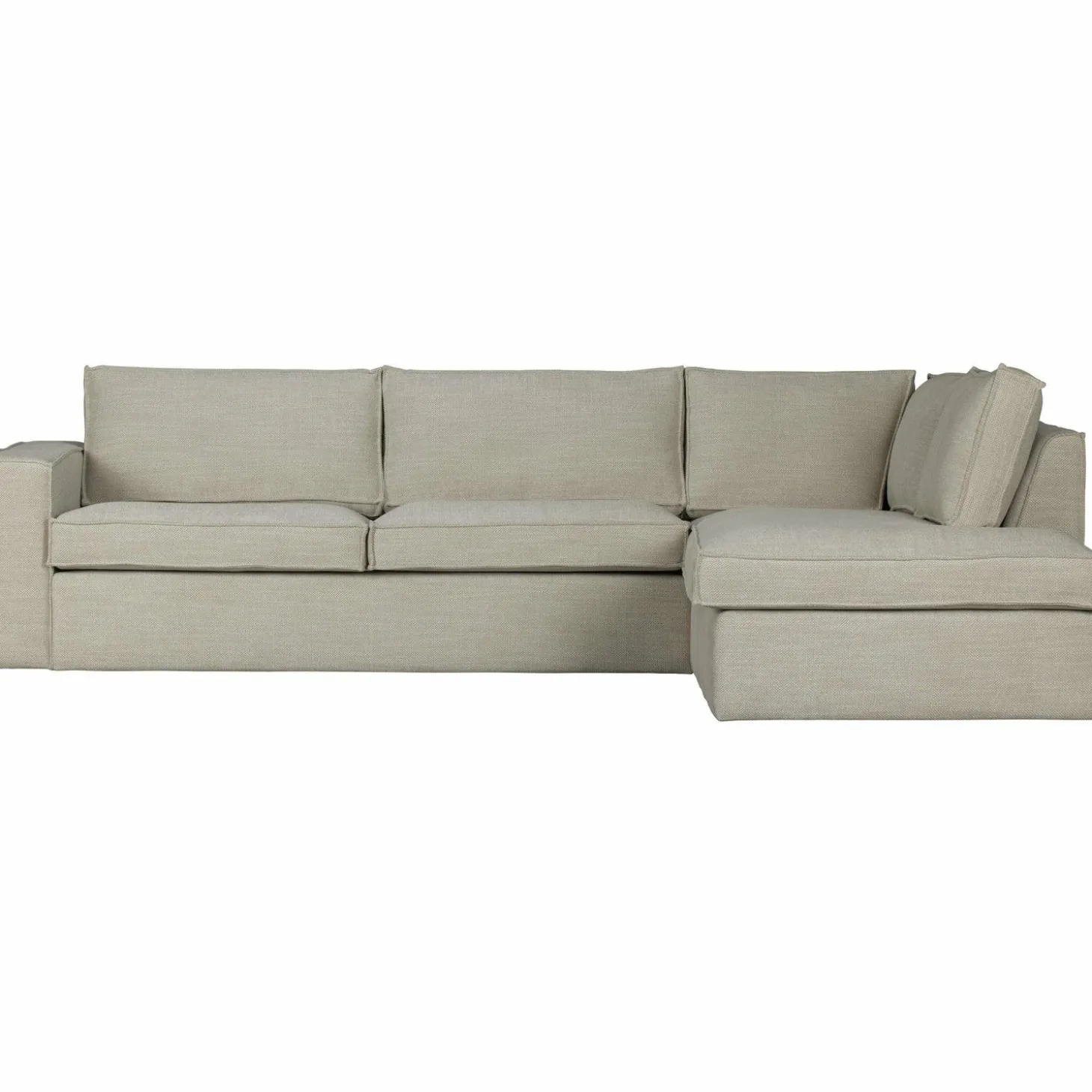 Freddie hoekbank rechts naturel - Loft24.nl