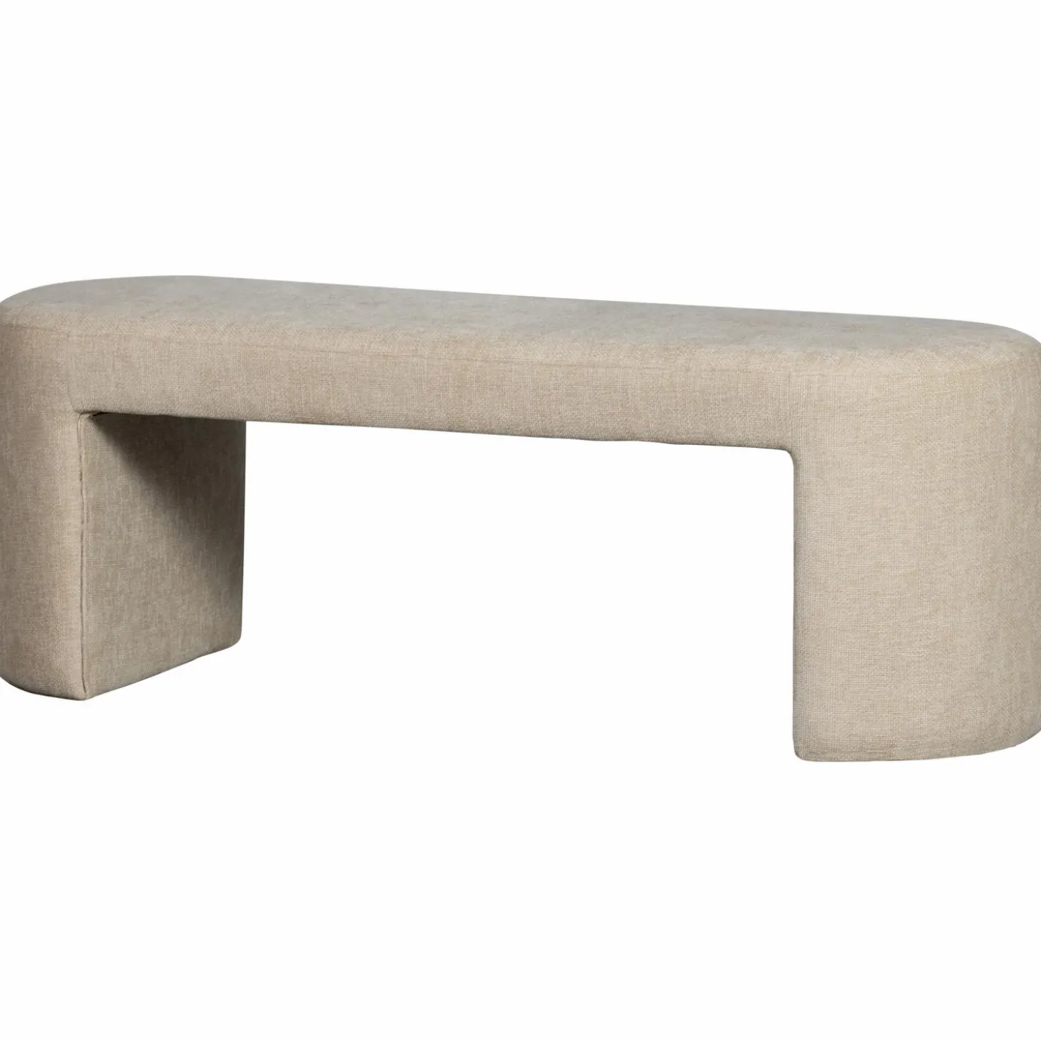 Halbank Jacob Chenille - Naturel - Loft24.nl