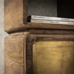 Hangend Nachtkastje Brass 30 cm Met 1 lade - Loft24.nl