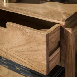 Hangend Nachtkastje Fly Acaciahout met 1 lade - Loft24.nl