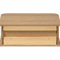 Hangend Nachtkastje Jena Populierenhout, 40 x 30cm - Loft24.nl