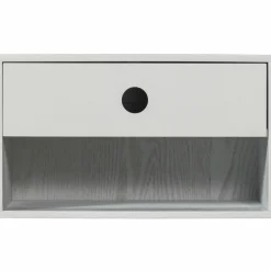 Hangend Nachtkastje Nancy Met 1 lade - Mist - Loft24.nl