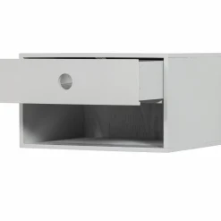 Hangend Nachtkastje Nancy Met 1 lade - Mist - Loft24.nl