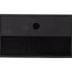 Hangend Nachtkastje Nancy Met 1 lade - Zwart - Loft24.nl