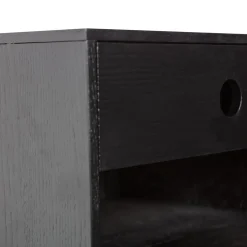 Hangend Nachtkastje Nancy Met 1 lade - Zwart - Loft24.nl