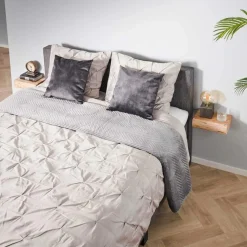 Hangend Nachtkastje Tree XS Acaciahout set van 2 stuks - Loft24.nl