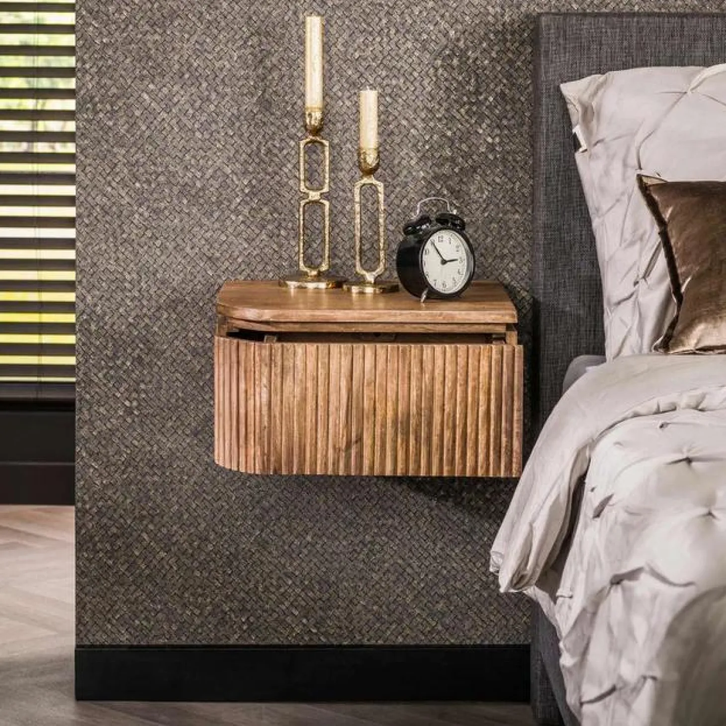 Hangend Nachtkastje Wave - Set van 2 Stuks - Loft24.nl