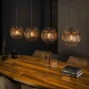 Hanglamp Armor Open - 4 Lampen - Loft24.nl