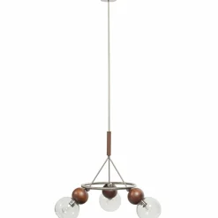 Hanglamp Babble Walnoothout - Loft24.nl