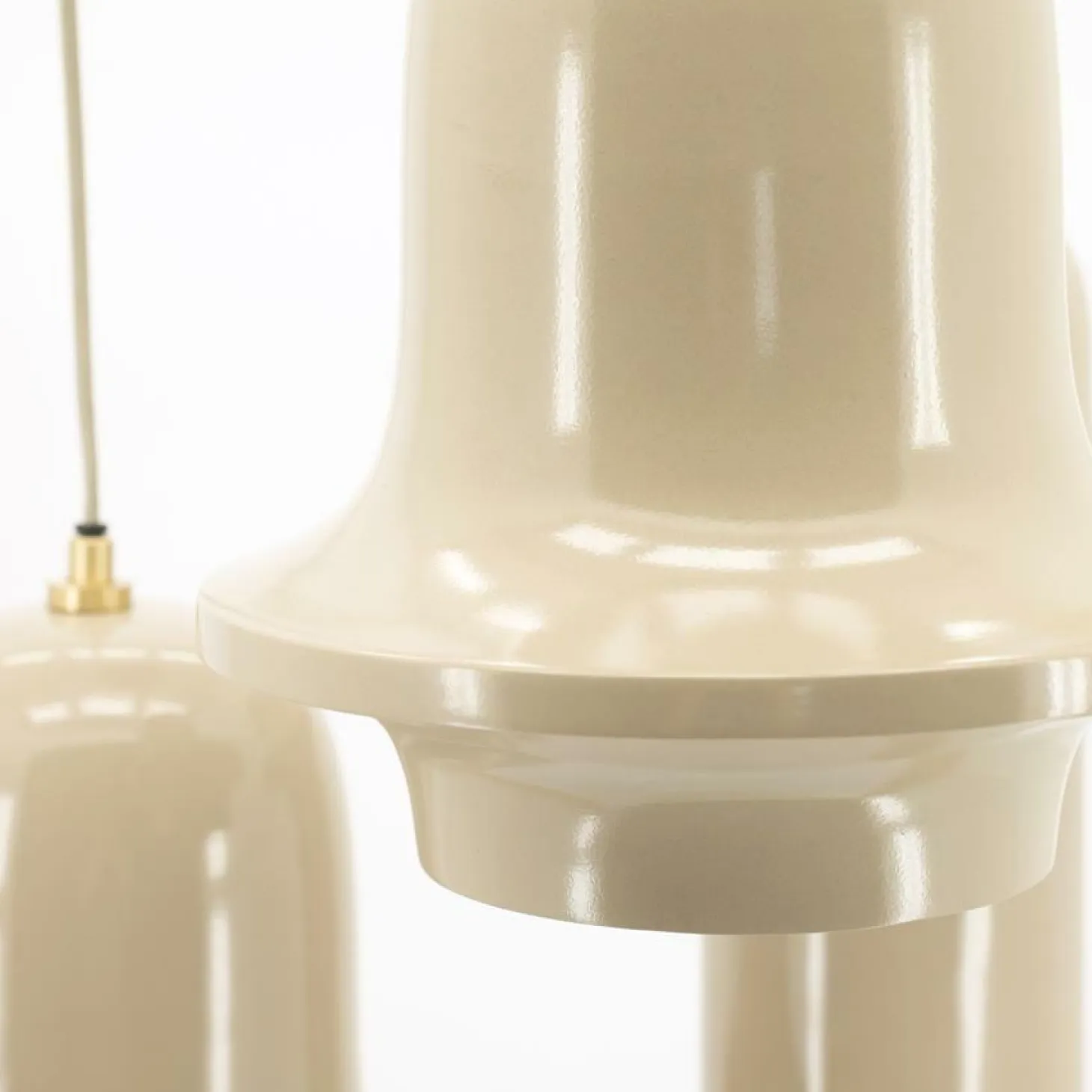 Hanglamp Bellure Set van 3 stuks - Beige - Loft24.nl