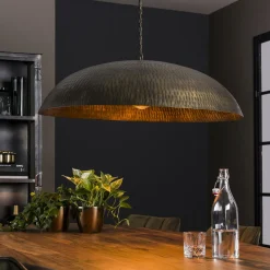 Hanglamp Brons Antiek Ø90 met 1 lamp - Metaal - Loft24.nl