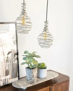 Hanglamp Coil - Beige - Loft24.nl