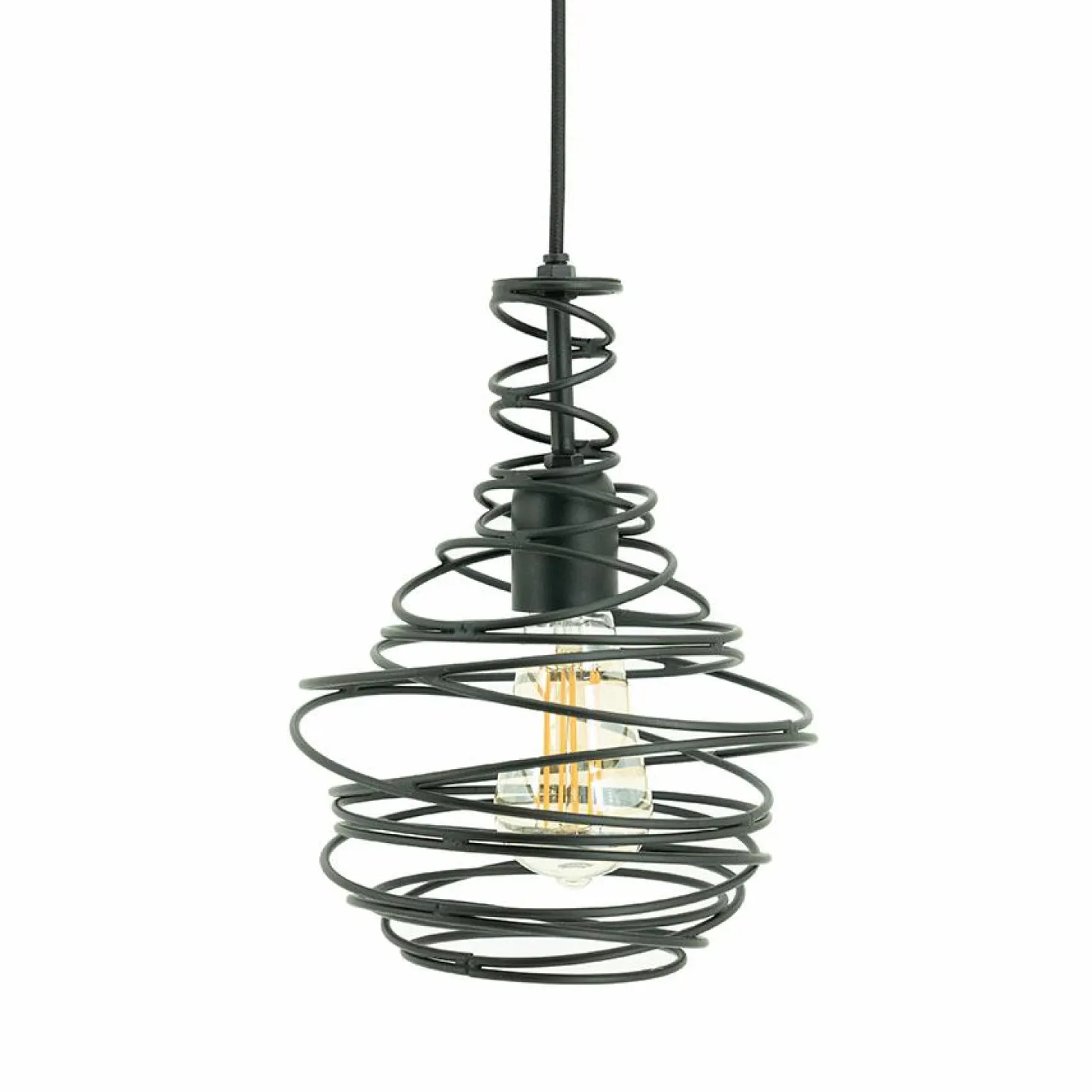 Hanglamp Coil - Zwart - Loft24.nl