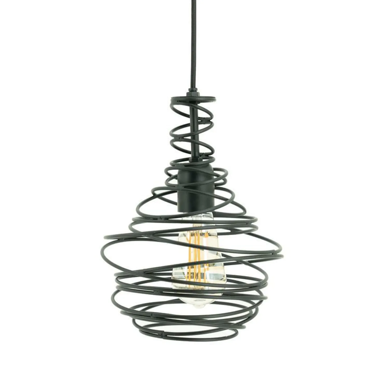 Hanglamp Coil - Zwart - Loft24.nl