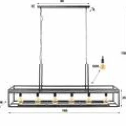 Hanglamp Decorate - 6Lamps - Loft24.nl