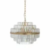 Hanglamp Desire Crystal 49cm kleur Brushed Gold - Loft24.nl