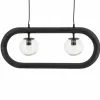 Hanglamp Eris 2 lampen - Zwart - Loft24.nl