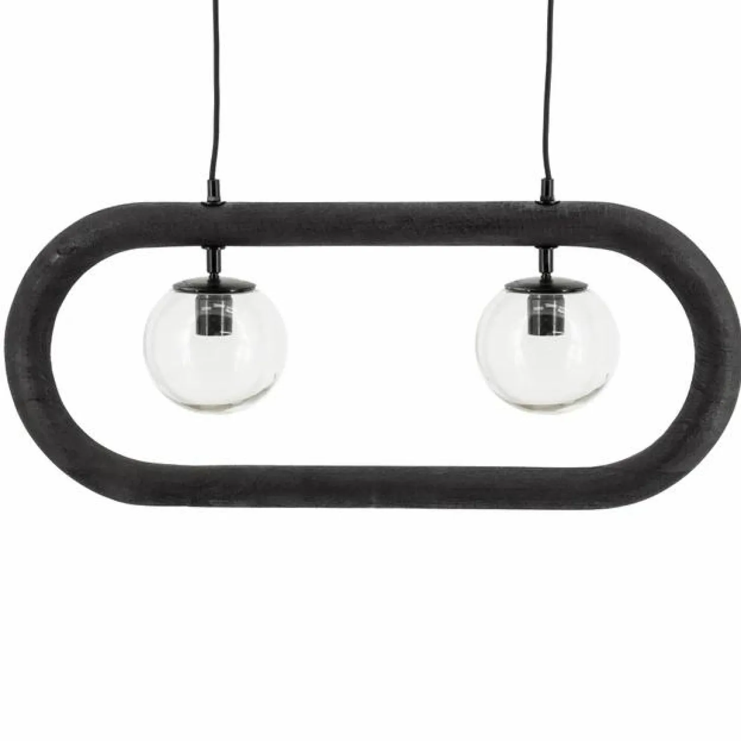 Hanglamp Eris 2 lampen - Zwart - Loft24.nl
