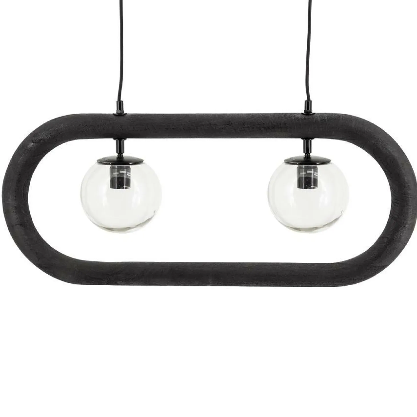 Hanglamp Eris 2 lampen - Zwart - Loft24.nl