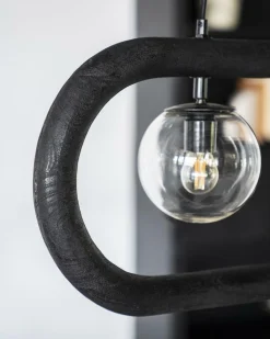 Hanglamp Eris 2 lampen - Zwart - Loft24.nl