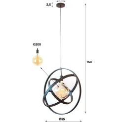 Hanglamp Galaxy - Loft24.nl