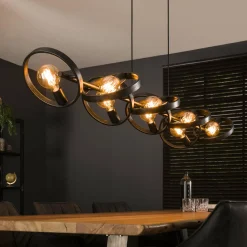 Hanglamp Hover - 8 lampen - Loft24.nl