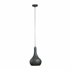 Hanglamp Industry Concrete Zwart Bruin - 1 lamp - Loft24.nl