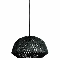 Hanglamp Kace - Jute zwart - Loft24.nl