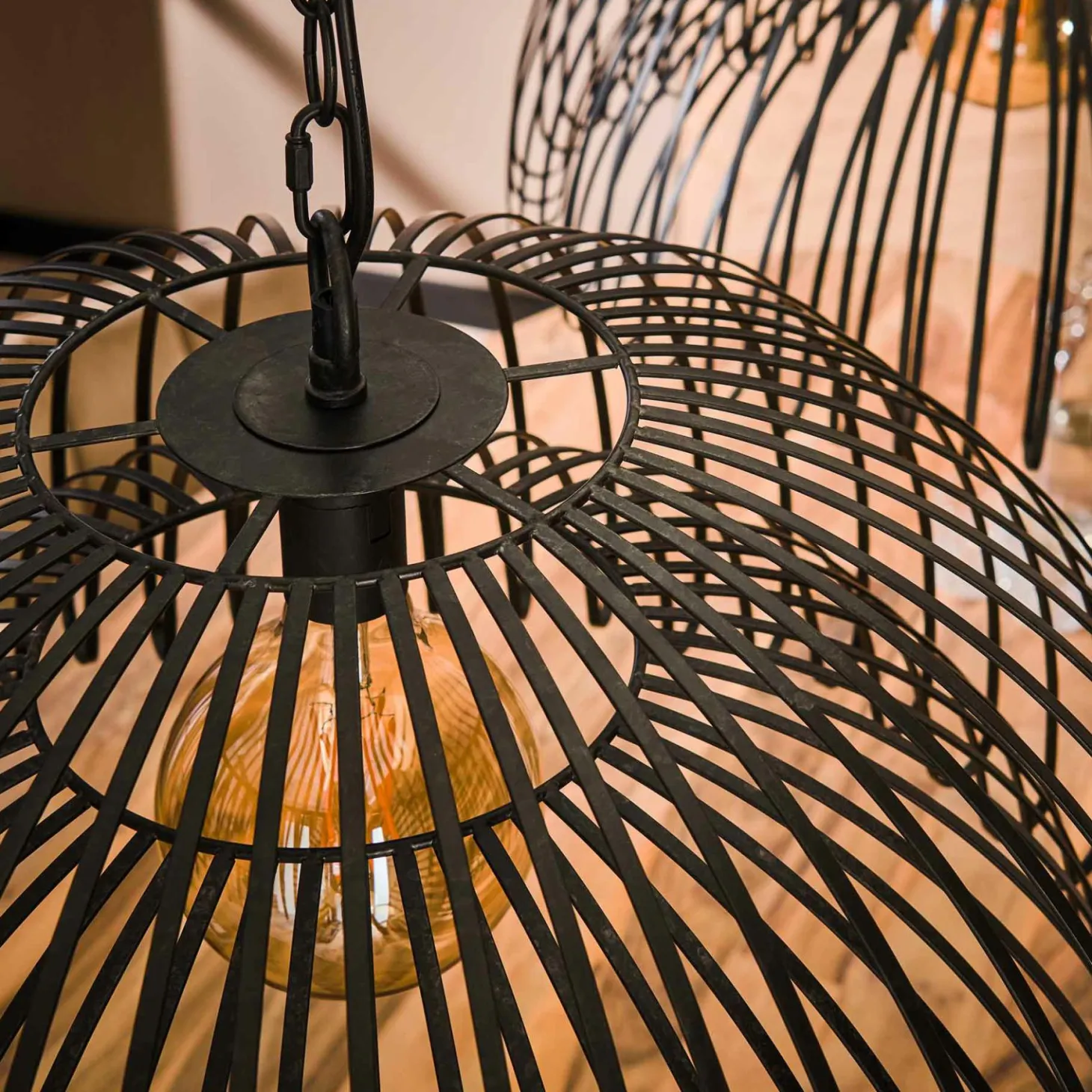 Hanglamp 2L Gebogen - Loft24.nl