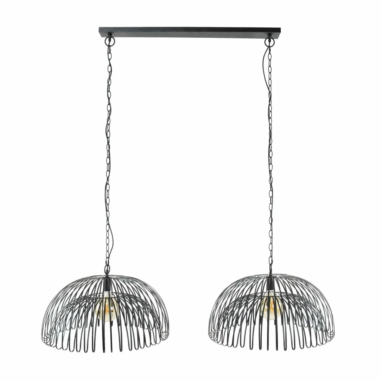 Hanglamp 2L Gebogen - Loft24.nl