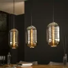 Hanglamp 3L tub chromed glass - Loft24.nl