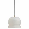 Hanglamp Micah Glas kleur Mat Wit - Loft24.nl