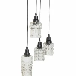 Hanglamp Multiple Glas 4-lamps - Loft24.nl