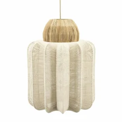 Hanglamp Reb - Zeegras en katoen - Loft24.nl