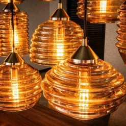 Hanglamp Rib Glass 15 -lamps - Loft24.nl