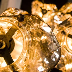 Hanglamp Rock Getrapt met 3 lampen Chromed Glass - Loft24.nl